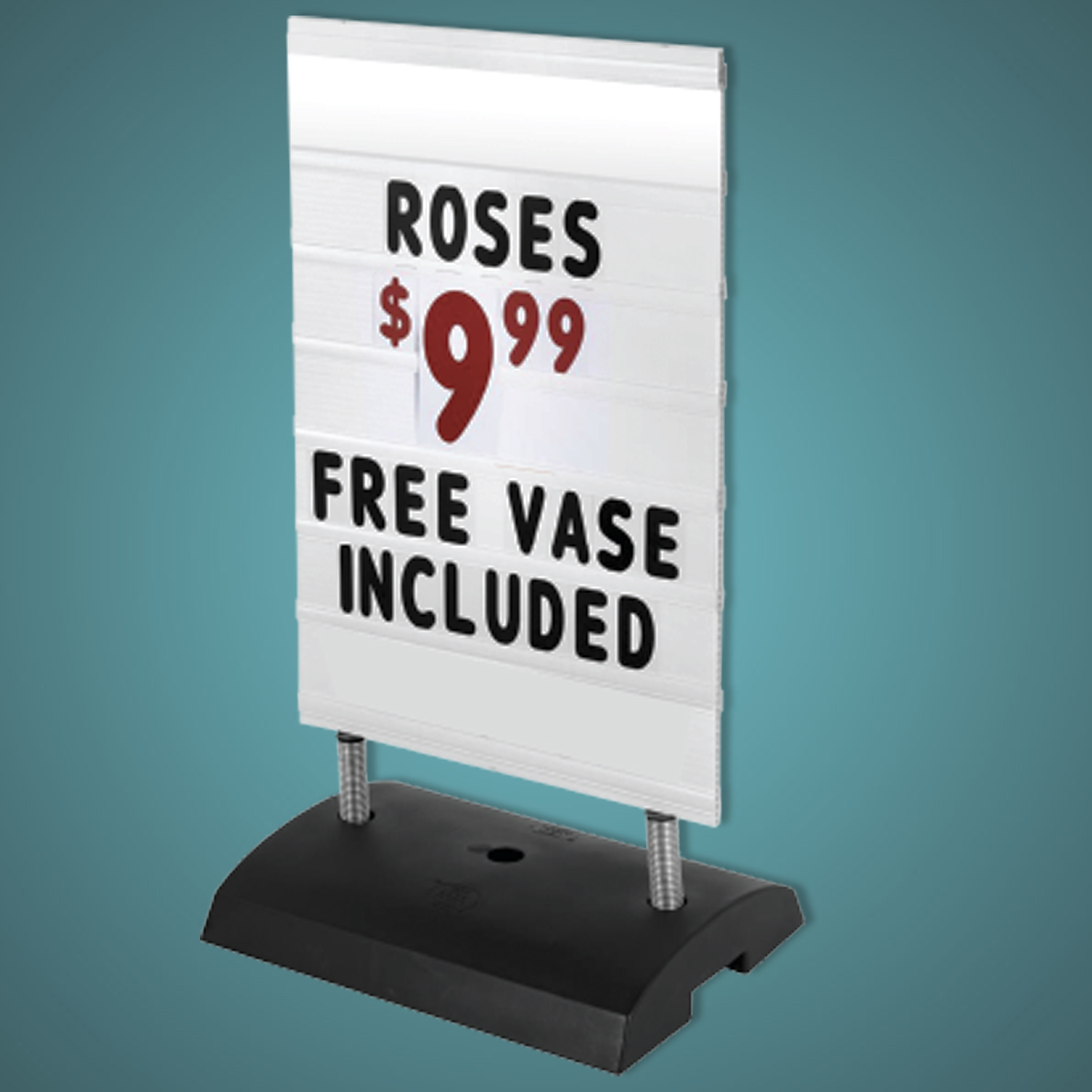 v5.SignMart > Sidewalk Stands > SignMart Springer Sidewalk Message